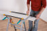 Wolfcraft MASTER 200 Clamping and Working Table - Sawhorse workbench - MDF - Aluminium - Black - 180 kg - 14.5 cm - 36.5 cm