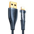Фото #1 товара Kabel przewód z inteligentnym wyłącznikiem USB-A - iPhone Lightning 1.2m - czarny