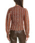 Фото #2 товара Marie Oliver Glennon Silk-Blend Top Women's