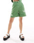 Фото #5 товара Native Youth embroidered pocket detail short co-ord in green