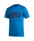 ფოტო #3 პროდუქტის Men's Blue Charlotte FC Team Jersey Hook AEROREADY T-shirt