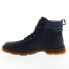 Фото #5 товара French Connection Jacques FC7166B Mens Blue Leather Casual Dress Boots 12