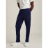 Фото #1 товара Bonobos Fielder Track Pants Men's M Blue Skinny Leg Logo Polyester Zip Pockets