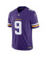 Фото #3 товара Men's J.J. McCarthy Purple Minnesota Vikings Vapor F.U.S.E. Limited Jersey