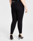 Plus Size High-Rise Ponté-Knit Leggings, Created for Macy's