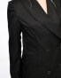 Фото #4 товара Vero Moda tailored blazer mini dress in black