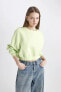 Coool Crop Basic Sweatshirt C2116ax24sp