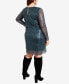 Фото #5 товара Plus Size Nouveau Nights Shift Mini Dress