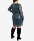 Plus Size Nouveau Nights Shift Mini Dress