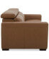 Фото #10 товара Nevio 82" 2-Pc. Leather Sectional with 2 Power Recliners and Headrests, Created For Macy's