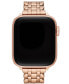 Women's Rose Gold-Tone Stainless Steel Band for Apple Watch, 42,44,45,49mm