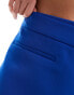 Фото #4 товара Stradivarius tailored wrap skort in blue