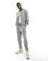 Фото #1 товара ASOS DESIGN smart co-ord pull on tapered trousers in light grey