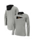 Big Boys Gray Iowa Hawkeyes Sideline Performance Long Sleeve Hoodie T-shirt