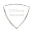 Фото #1 товара V-Picks Diamond Pointed Crystal Clear