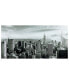 Фото #1 товара My New York Frameless Free Floating Tempered Art Glass Wall Art by EAD Art Coop, 36" x 72" x 0.2"