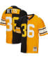 Фото #1 товара Men's Jerome Bettis Black and Gold Pittsburgh Steelers 1996 Split Legacy Replica Jersey