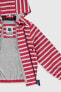 Фото #3 товара Куртка LC Waikiki Red Striped Baby Boy Coat