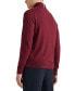 Фото #2 товара Men's Regular-Fit Pima Cotton Cashmere Blend Solid Turtleneck Sweater