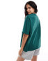 Фото #4 товара Levi's Short Stack box tab logo relaxed fit t-shirt in mid green