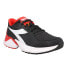 Фото #2 товара Diadora Mythos Blushield Vigore Running Mens Black Sneakers Athletic Shoes 1780