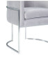 Giselle Dining Chair - Silver Frame