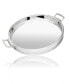 Фото #1 товара Signature Collection Classic Stainless Steel 12" Round Tray