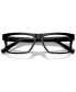 ფოტო #5 პროდუქტის Men's Rectangle Eyeglasses, DG3368 54