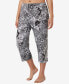 ფოტო #1 პროდუქტის Plus Size Yours to Love Capri Pajama Pants