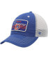 Men's Royal, Natural Denver Broncos Legacy Five Point Trucker Clean Up Adjustable Hat