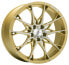 Колесный диск литой Axxion X1 gold matt poliert 8.5x19 ET35 - LK5/112 ML72.6