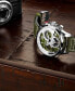 Часы Stuhrling Chronograph Green Leather