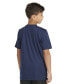 Big Boys Short-Sleeve Pebble Camo Logo Graphic T-Shirt