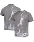 Фото #4 товара Men's Julius Erving Heather Gray New York Nets Above The Rim T-shirt