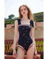 Фото #10 товара Women's Checkerboard Imagination Reversible One-Piece Swimsuit