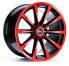 Фото #1 товара Колесный диск литой RH Alurad GT color polished - red 9x21 ET55 - LK5/130 ML71.5