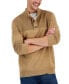 Фото #1 товара Men's Button Mock Neck Sweater, Created for Macy's