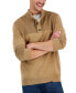 Фото #1 товара Men's Button Mock Neck Sweater, Created for Macy's