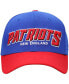 Фото #4 товара Big Boys and Girls Royal, Red New England Patriots Shredder Adjustable Hat