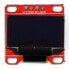 OLED display, blue graphic, 0.96 '' 128x64px I2C - red