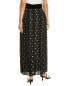 Фото #2 товара The Kooples Pleated Maxi Skirt Women's Black 1