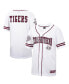 Фото #4 товара Men's White, Maroon Texas Southern Tigers Free Spirited Baseball Jersey