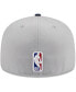 Men's Gray, Navy Denver Nuggets Tip-Off Two-Tone 59FIFTY Fitted Hat Серый, Темно-Синий, 7 - фото #3