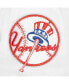 ფოტო #2 პროდუქტის Mitchell Ness Men's White New York Yankees Cooperstown Collection Tail Sweep Pro Snapback Hat