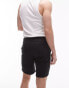 Topman 2 pack slim chino shorts in grey and black Серый и черный, W28 - фото #4