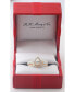 ფოტო #2 პროდუქტის Diamond Pear-Cut Halo Bridal Set (2. ct. t.w.) in 14K White, Yellow or Rose Gold