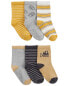 Toddler 6-Pack Construction Socks 2T-4T