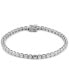 Фото #1 товара Lab Grown Diamond Tennis Bracelet (5 ct. t.w.) in 14k White Gold