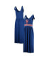 Фото #1 товара Women's Royal New York Mets Game Over Maxi Dress