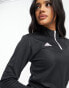 Фото #2 товара adidas Football Entrada 22 1/4 zip top in black